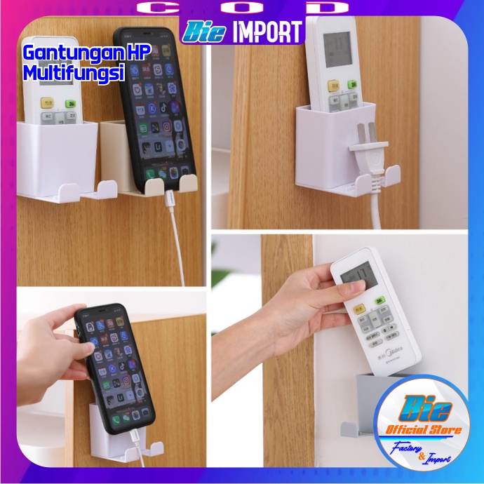 Holder HP Tempel Dinding Muntifungsi Impor Best Seller