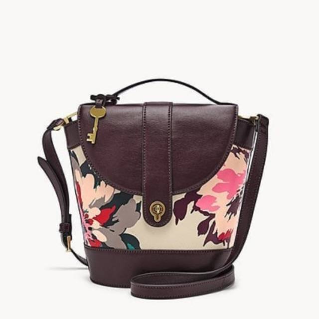 PL Fossil Clara Bucket Bag Floral
