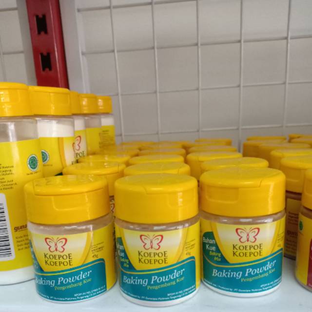 

Baking powder kecil koepoe-koepoe 45gr