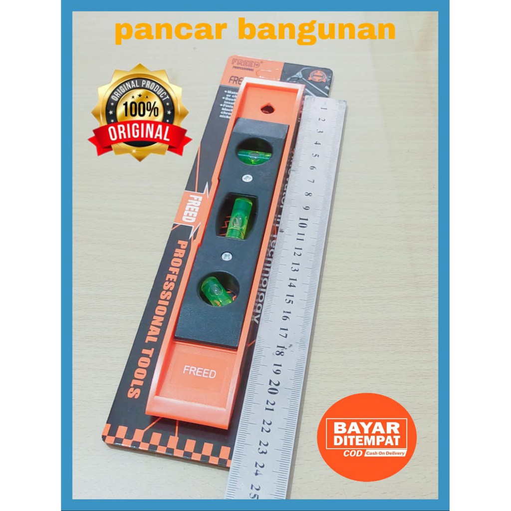 

WATERPASS MAGNET 23 CM FREED - WATERPASS MINI MAGNET 23 CM - ALAT PENGGARIS WATERPASS MINI 23 CM - P
