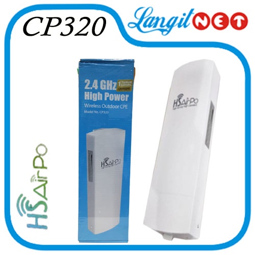 HS AIRPO CP320 2,4GHZ 500MW WIRELESS OUTDOOR CPE ATHEROS AR9341