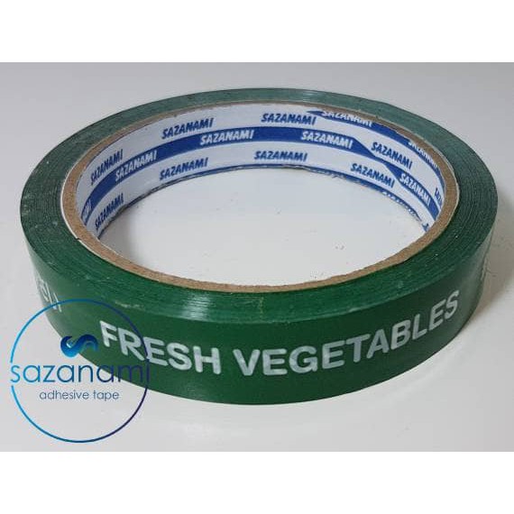 

Isolasi / Lakban Sayur Fresh Vegetable Sazanami 18mm x 50m