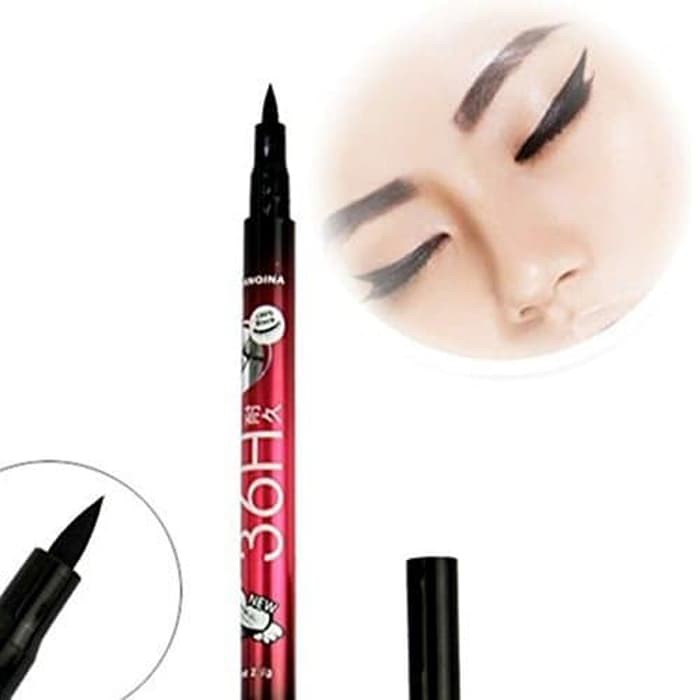 QICIY 48H Black Long-lasting Waterproof Liquid Eyeliner