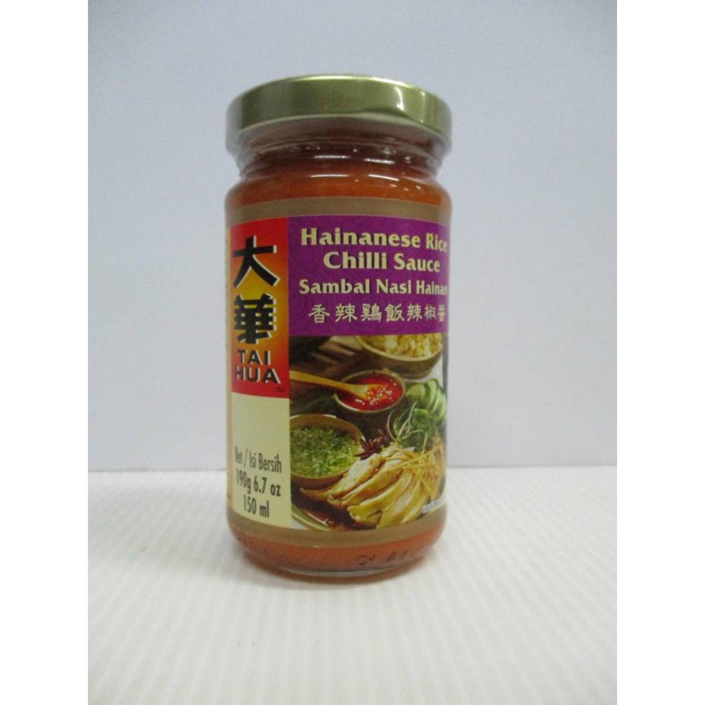 Tai Hua Hainanese Rice Chili Sauce 150 mL