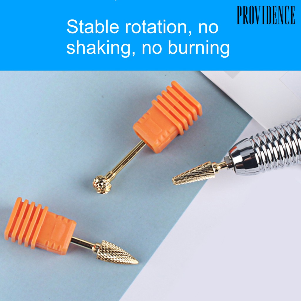 Mata Bor Pengikir Kuku Bahan Tungsten Steel Untuk Manicure / Pedicure