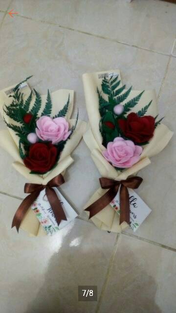 Tissue Kertas /Tissue furing/ Kain Hand Bouquet/ Spunbond gsm mix /kain furing/kain spunbond per meter-5