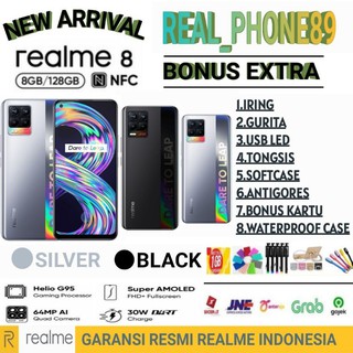 REALME 8 REALME8 NFC RAM 8/128 GB GARANSI RESMI REALME INDONESIA