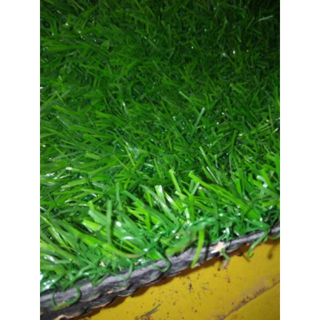 Rumput karpet sintetis Swiss 25x25cm - artificial grass