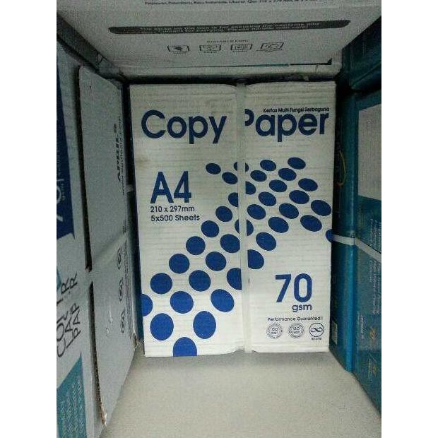 

kertas HVS A4 70 gram COPY PAPER berat real
