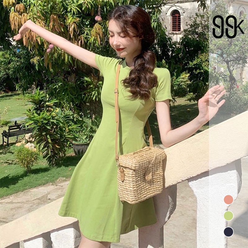 Dress Casual Plain Mini Bodycon A-line Dress Wanita Lengan Pendek 2174 (N3F5) Dress wanita pendek Dress kondangan Casual dress Dress wanita kekinian Dress cewek Dress hitam J9A2 Dress Dress wanita korea Dress cewek korea Dress putih Dress cewek jumbo Dre