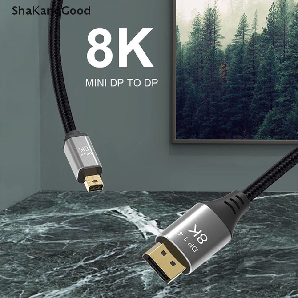 Skid Kabel DP Ke DP 1.4 4K @ 144hz 8K @ 60Hz