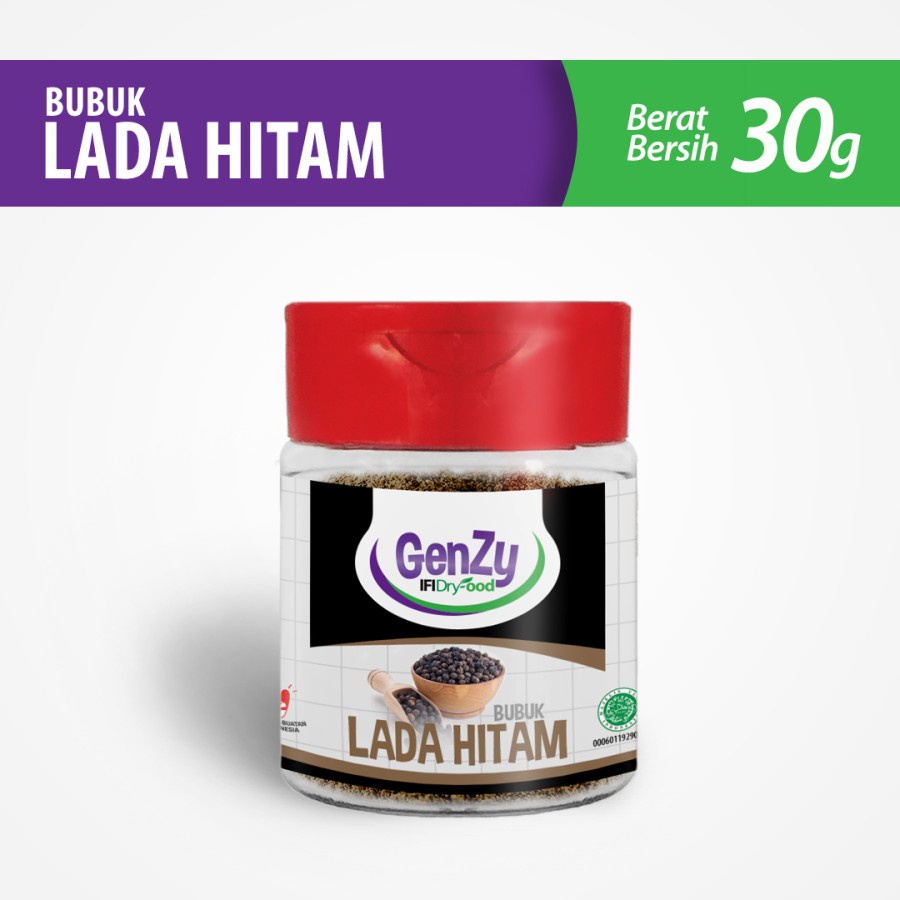 

GenZy Bubuk Lada Hitam 30 g