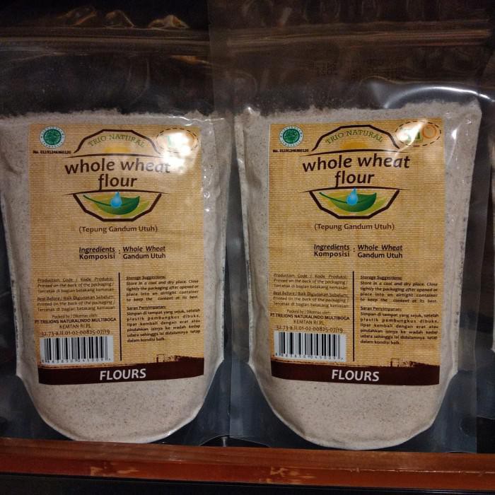 

TRIO NATURAL WHOLE WHEAT FLOUR 500GR
