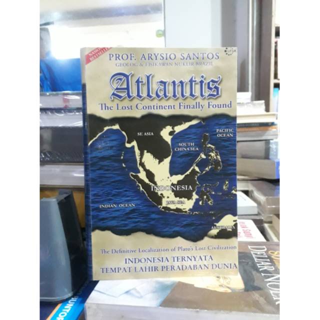 BUKU ATLANTIS THE LOST CONTINENT FINALLY FOUND BY ARYSIO SANTOS [ORIGINAL]