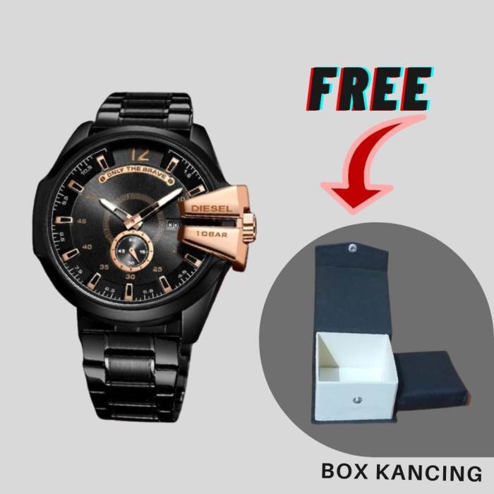 Jam Tangan Pria DIESEL Analog Chrono