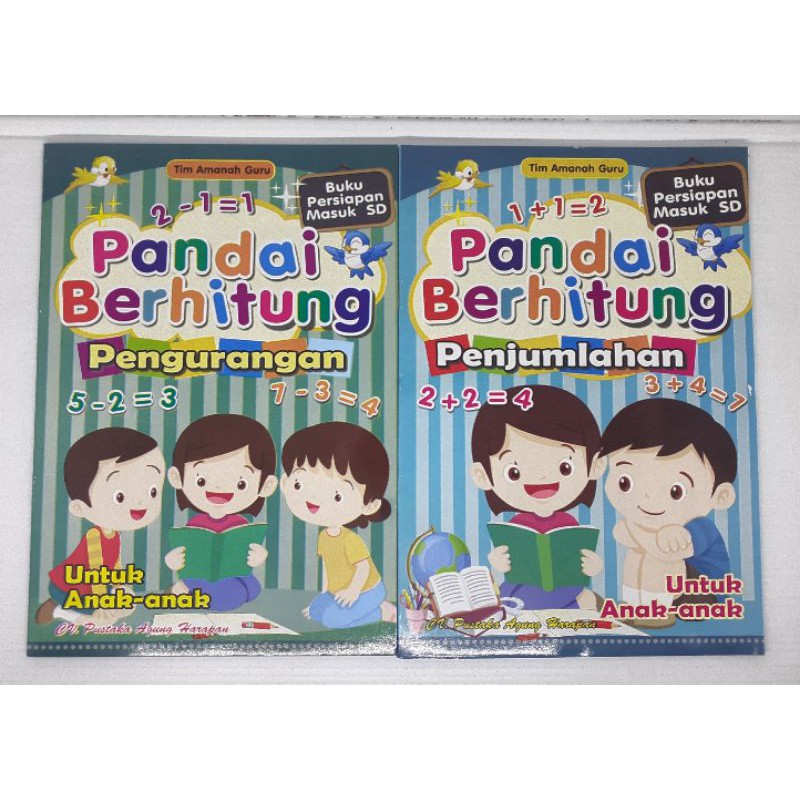 Buku Anak Tk Sd Penjumlahan Dan Pengurangan Untuk Anak Shopee Indonesia