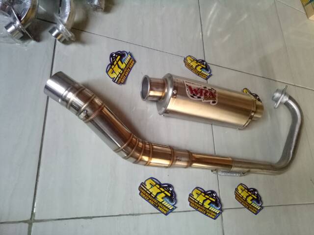 Viral  Knalpot Racing Wrx Trioval Motor Vixion R15 V2 V3 Satria Fu All Jupiter Mx Cb150R K45 Dll