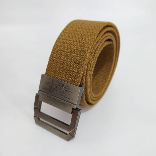 IKAT PINGGANG JUMBO KATUN SABUK TACTICAL CRAFTSMAN DOUBLE RING BUCKLE BELT