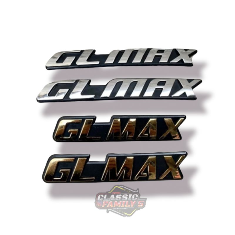 Jual EMBLEM BOX AKI GL MAX SET LOGO TANGKI GL MAX TERLARIS | Shopee