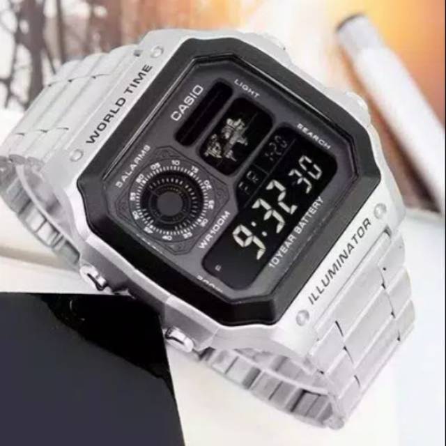 CASIO illuminator stainles anti air