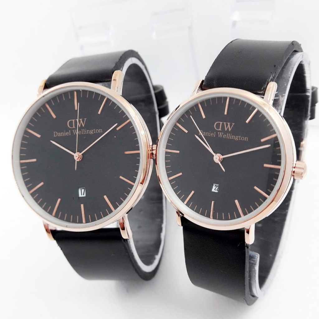 JAM TANGAN COUPLE DW KACA CEMBUNG