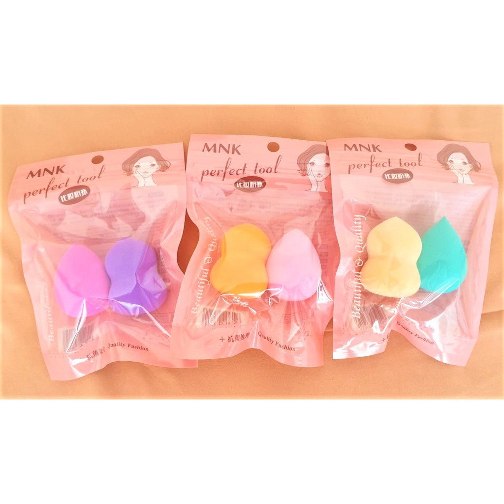 [2pcs] Spon Sponge Make Up Beauty Blender Cute Colourful Unik Makeup KimikoOfficial