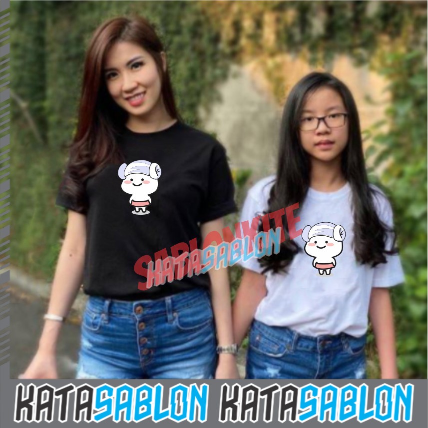 KAOS PENTOL QUBY BESAR SK507 COMBED 30S UNISEX