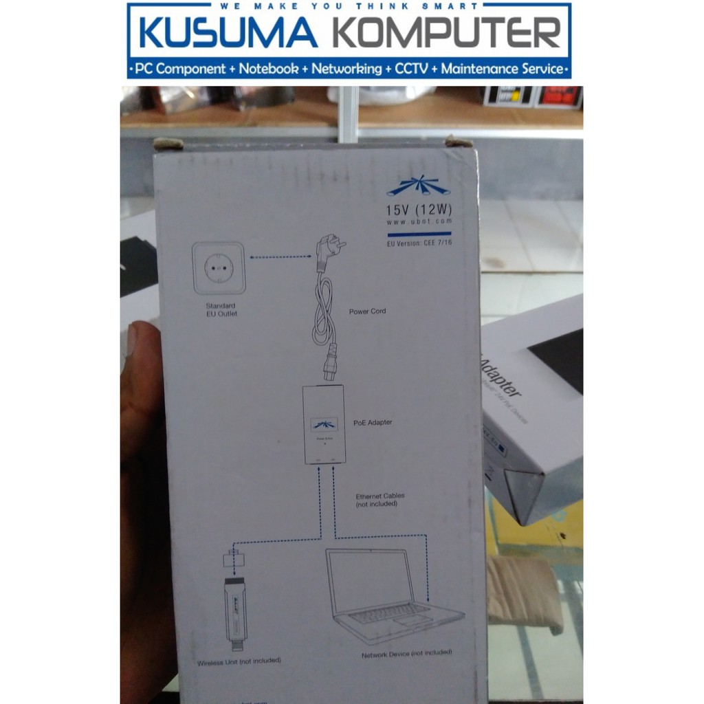 UBNT PoE Adapter 15v 12w seri GP-A150-080