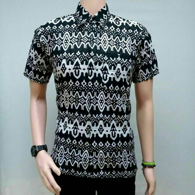 SUPER BIG SALE KEMEJA HEM BATIK PRIA M L XL XXL ORIGINAL