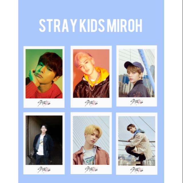 Straykids clé Miroh polaroid pack