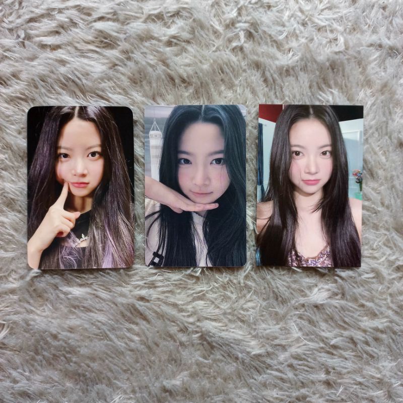 PC Photocard LE SSERAFIM Hong Eunchae Benefit Fearless Kpopmerch R1 LD Lucky Draw Soundwave Showcase