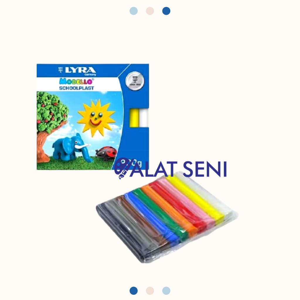 

Lyra Clay Modello Schoolplast 200gr