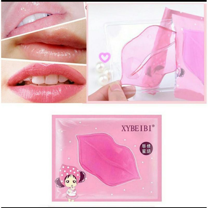 Masker Bibir Collagen Kosmetik Skincare Perawatan Bibir