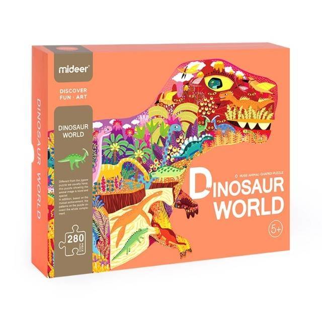 Mideer - Dinosaur & Elephant Puzzle