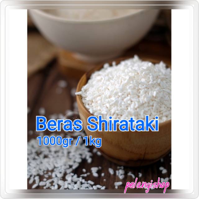 

Beras shirataki / Konnyaku rice 1000gr / 1kg / Diet Debm Keto Ketogenic / Beras Diabetes