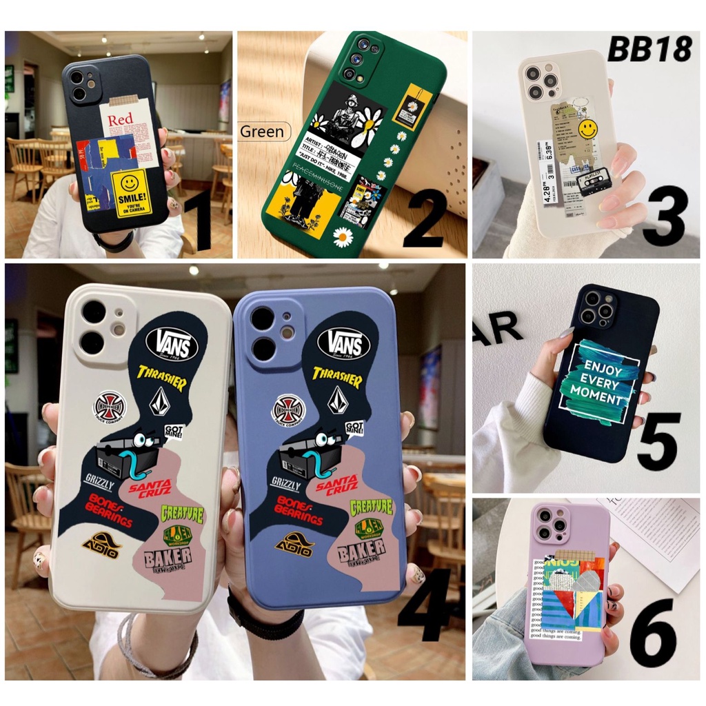 Terbaru Softcase casing motif BB18 for Oppo Realme 2 Pro U1 U2 5 5s 5i 8i 9 10 C1 C10 C11 C12 C15 C2 C20 C20a C21 C21y C25 C25y C3 C30 C31 C33 C35 C55 Narzo 20 30A 50 50a 50i