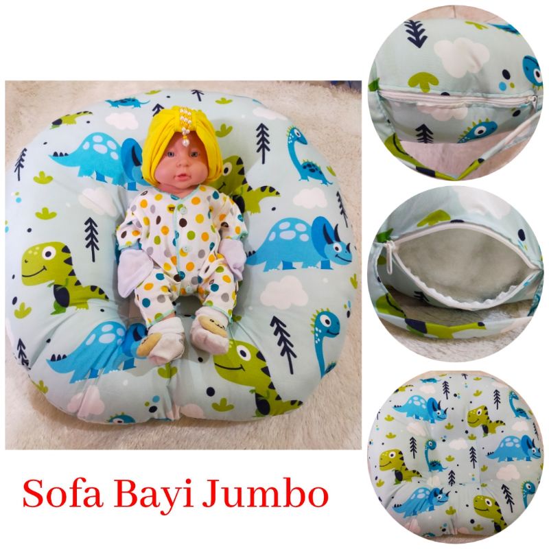 Sofa Bayi Jumbo ada Rit Baby Lounger