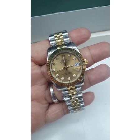 jam Tangan Rolex Cewek mesin automatic