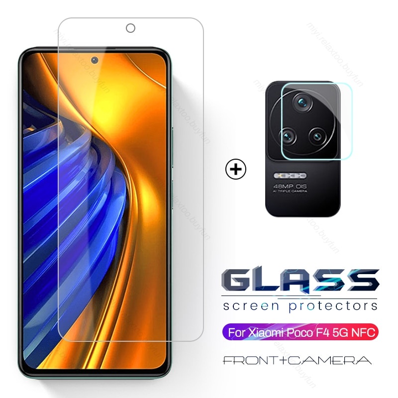 PROMO PAKET 2 IN 1 ANTI GORES Xiaomi Poco F4 5G Screen Guard Free Anti Gores Camera Belakang Handphone