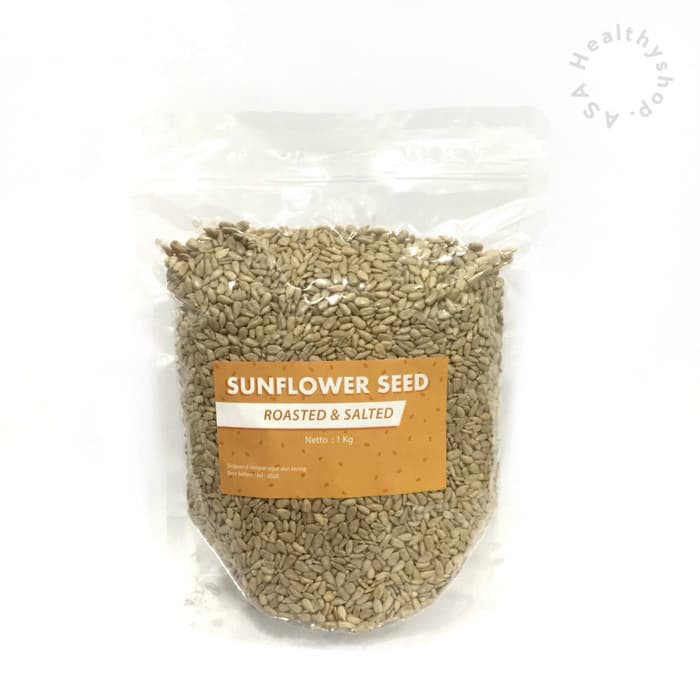 

Sunflower Seed Roasted & Salted 1 Kg / Biji Bunga Matahari Panggang