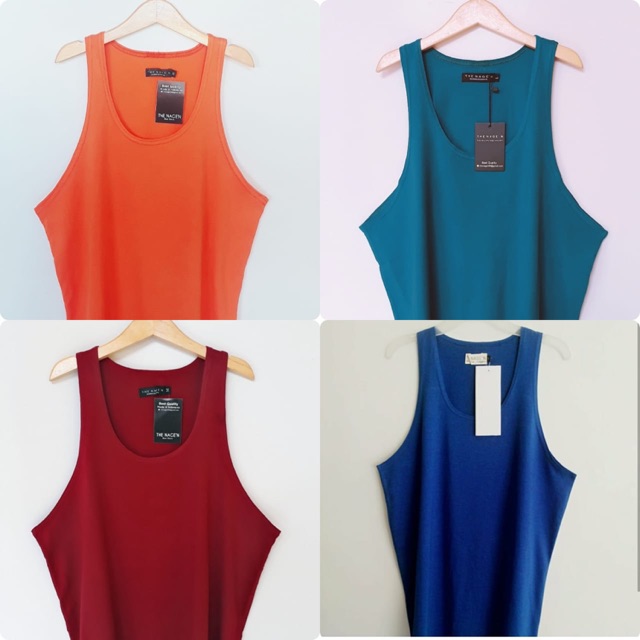 Kaos singlet Pria Jumbo Polos / Kaos dalam Pria XXL