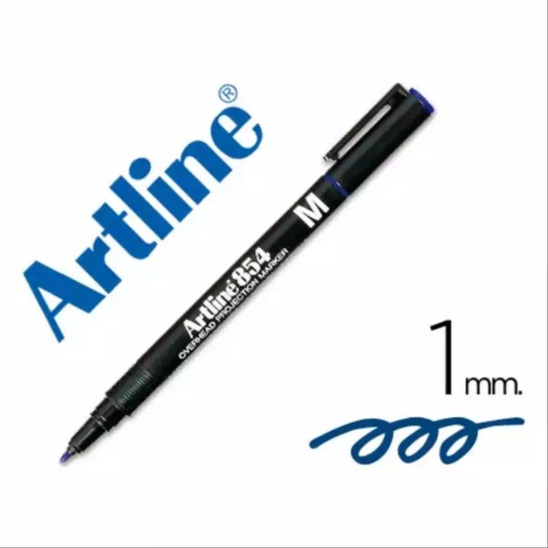 

Spidol Permanent OHP M (1mm) Artline EK-854 / Harga per biji