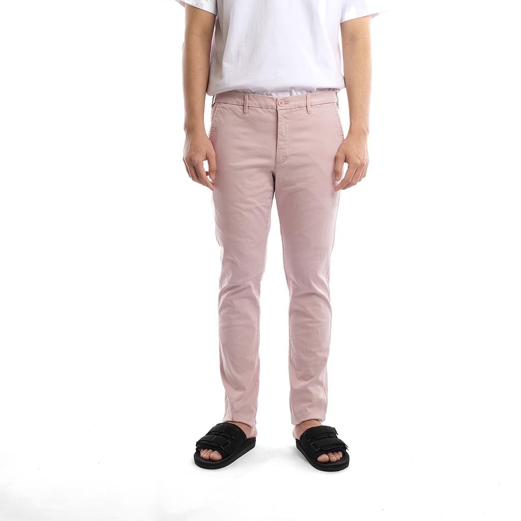 UNQ Slim Fit Chino Pants Light Pink