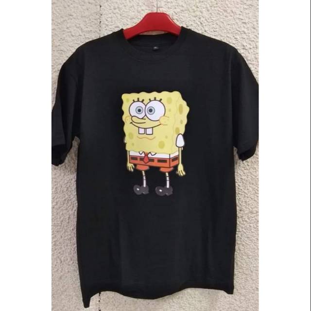 Kaos karakter kartun Spongebob Squarepants