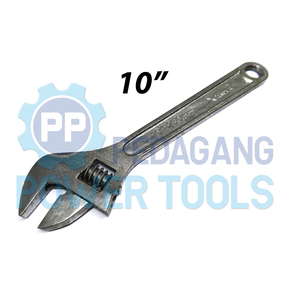 XANDER KUNCI INGGRIS 10 INCHI ADJUSTABLE WRENCH KUNCI BAGO 250 MM