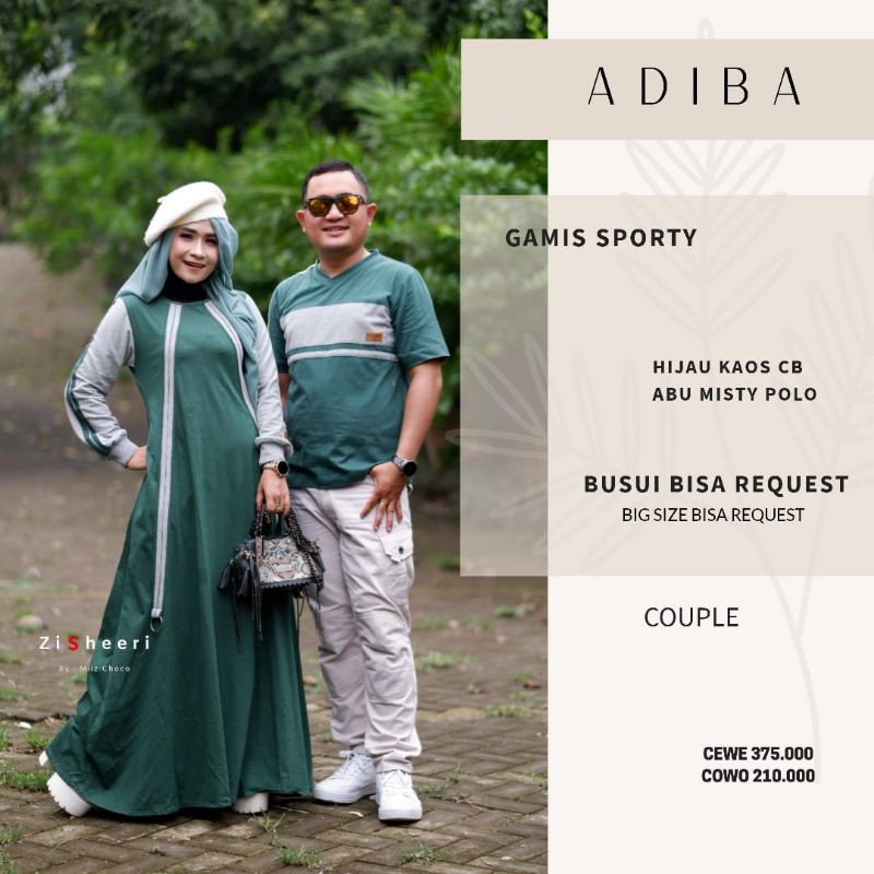 gamis couple Adiba by Zisheeri