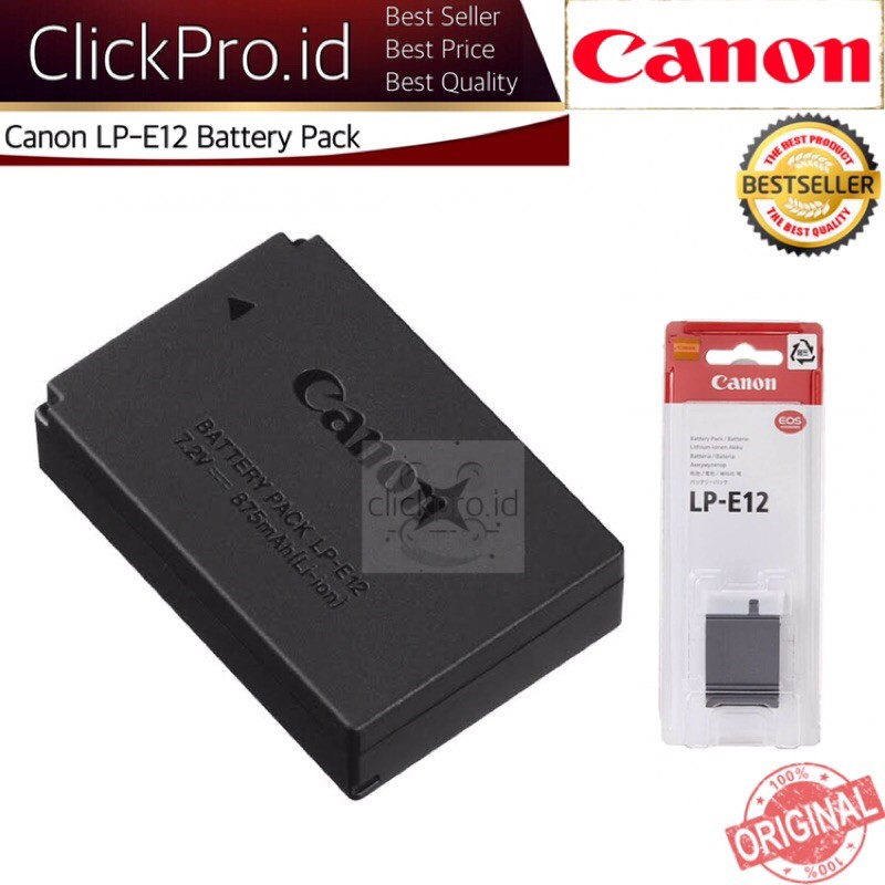 Canon LP-E12 Battery Pack - Baterai Canon LP-E12