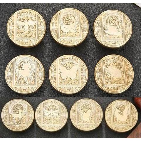 

Stempel | Sealing Wax Stamp With Wood Handle - Animal Retro Series