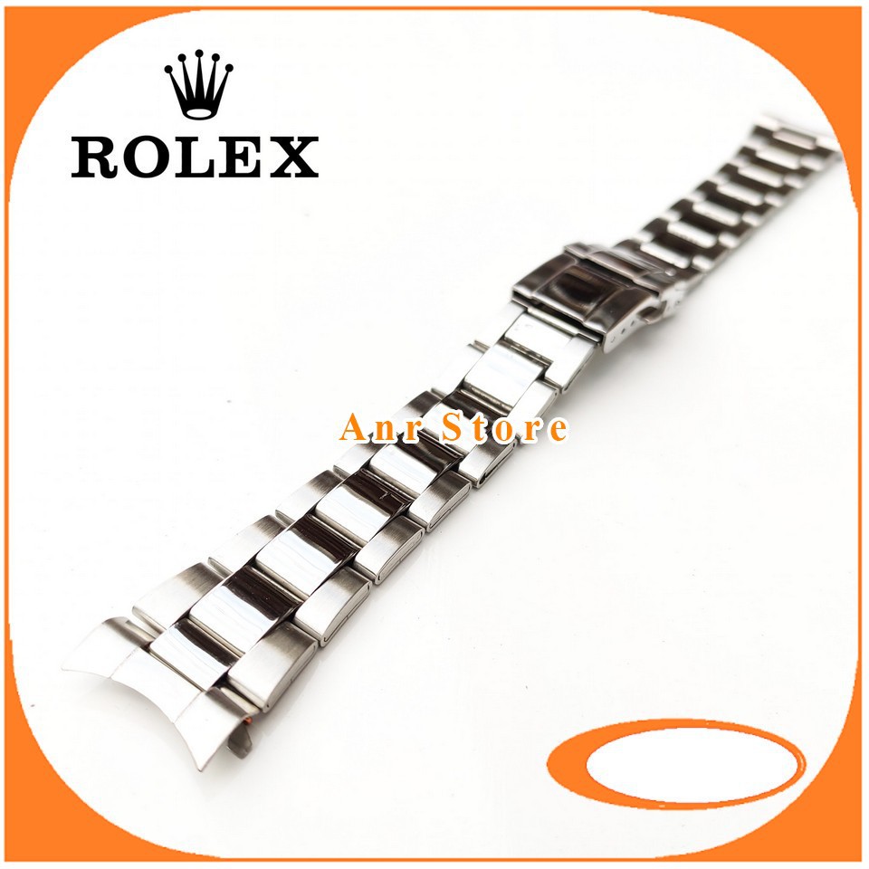 Strap Tali Rante Stainless steel Rolex Silver Non Logo