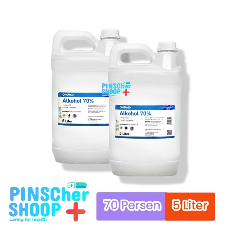 Alkohol 70% Onemed 5 Liter Antiseptik